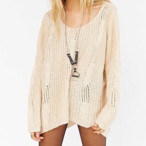 UNIF X Urban Outfitters Cable Knit Sweater